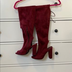 Knee high boots